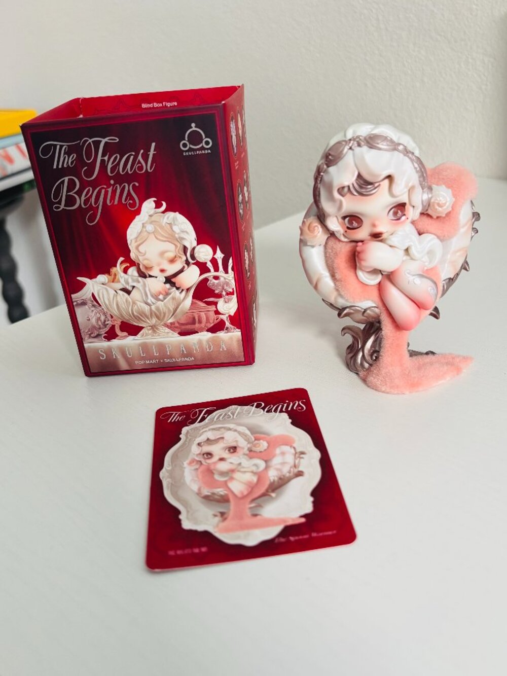 POP MART x Skullpanda The Feast Begins Series Figure The Spoon Warmer OPEN BOX